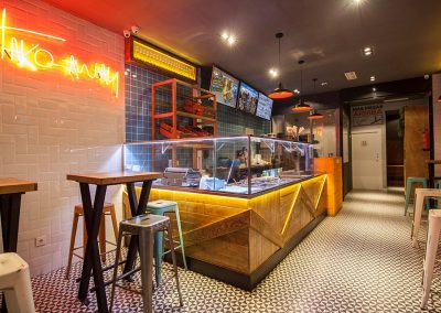 Tako-Away, un délicieux fast food aux saveurs méxicaines, par MisterWils, architecture d'intérieur, décoration, furniture for free souls