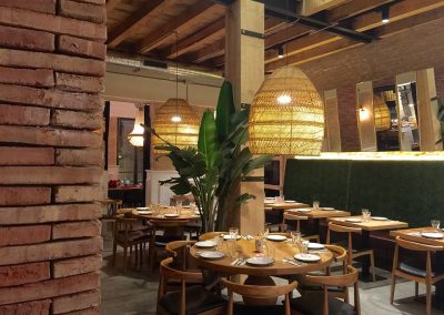Torres et Garcia, nouveau restaurant décoré par Persevera Producciones, avec MisterWils, architecture d'intérieur, furniture for free souls