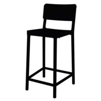 TABOURET D'EXTÉRIEUR LISBOATAB fabriqué en fibre | Trouvez-la chez MisterWils. Plus de 4000m² d'exposition. 8