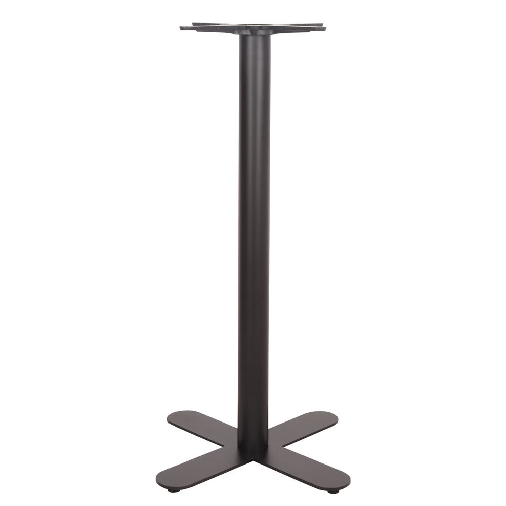 AUGUST ALTO Pied de table sur 4 pieds de style contemporain fabriqué en acier.Dimensions: 45x45x108CM