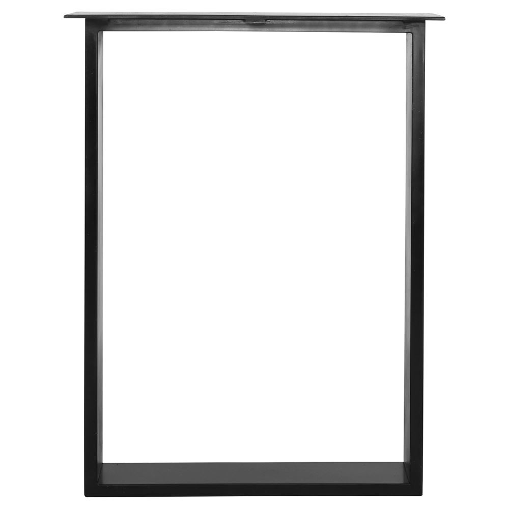 ESTRUCTURA DE MESA PAKIRA de estilo industrial en color negro 2