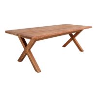 TRESTEL Table en bois de pin recyclé massif de style vintage. Trouvez-la chez Mister Wils. Plus de 4000m² d'exposition. Buffets, étagères, luminaires, tables, chaises, canapés et banquettes, tabourets, ventilateurs, plantes artificielles...