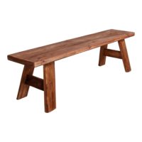 BANC EN BOIS AMALFI Banc de style rustico-vintage fabriqué en bois de pin recyclé | Trouvez-le chez Mister Wils. Plus de 4000m² d'exposition.2