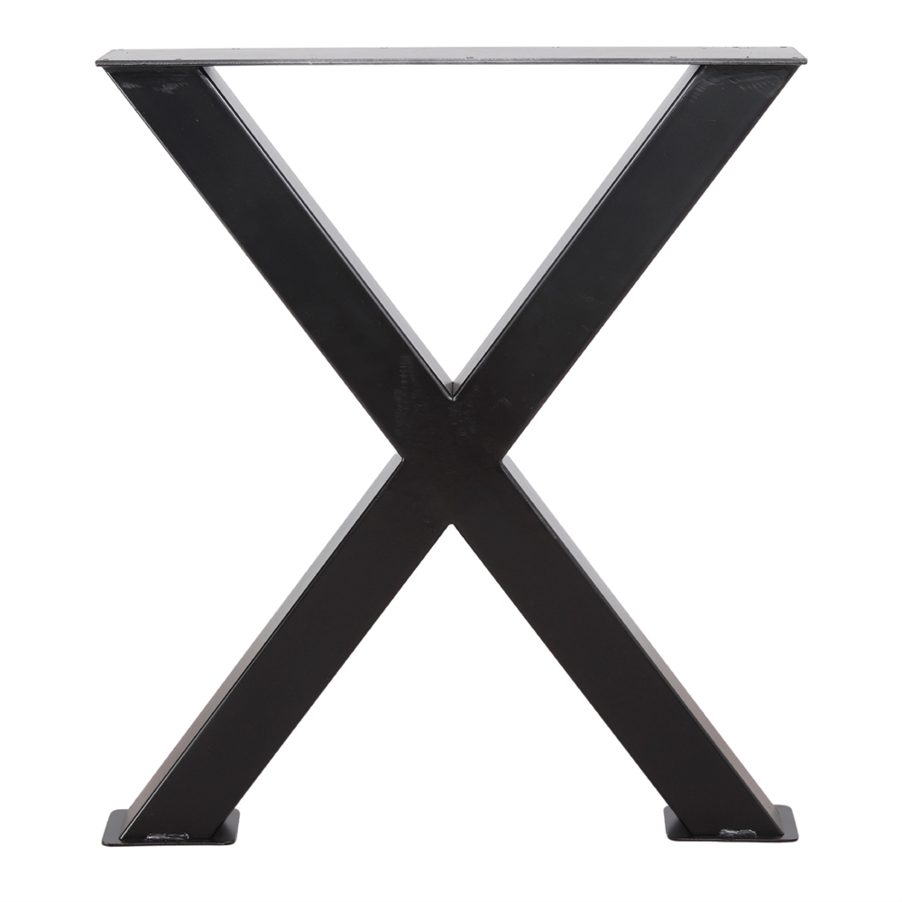 ESTRUCTURA DE MESA MAYA de estilo industrial color negra 2