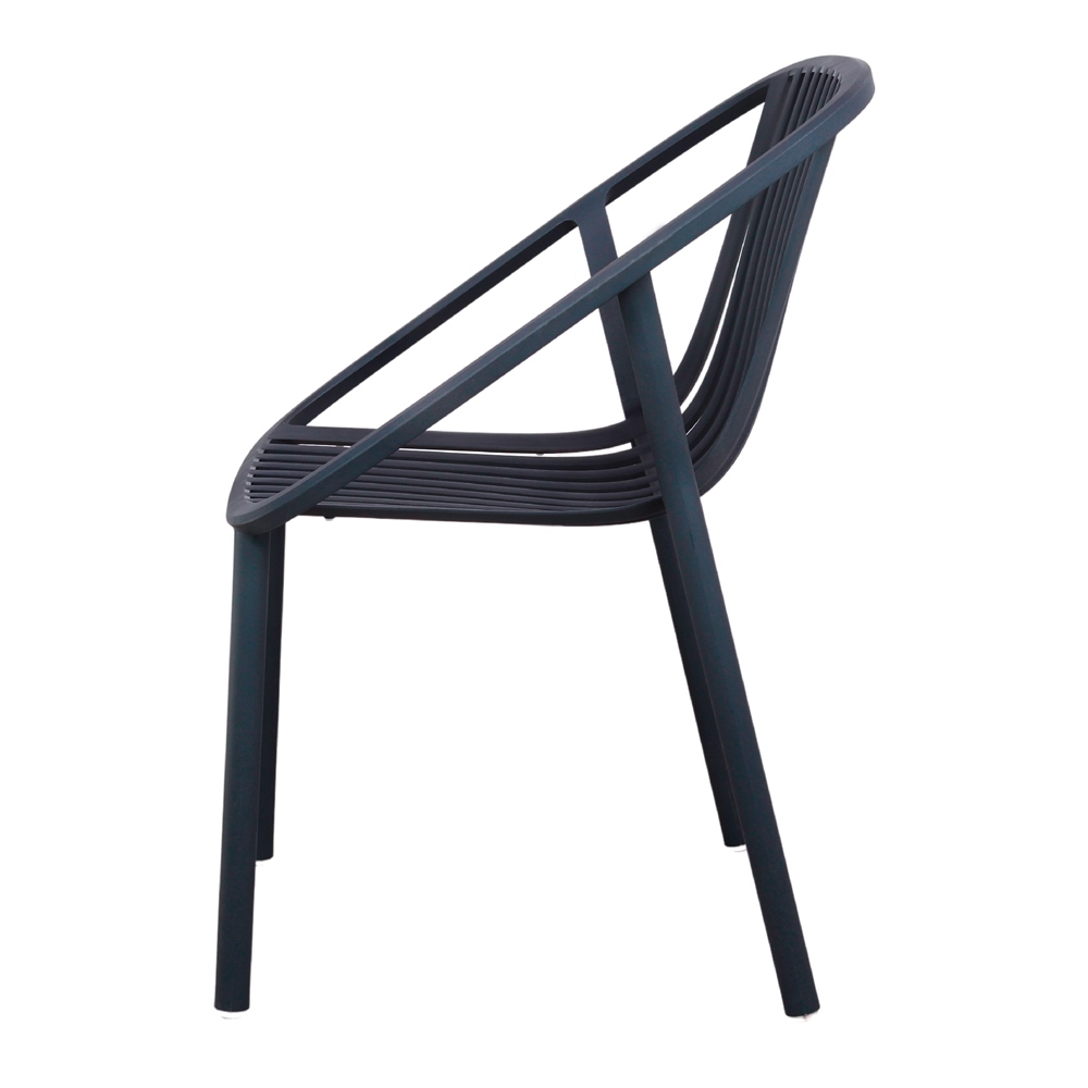 BINI Silla apilable de polipropileno apta para exterior. Encuéntrala en MisterWils. Más de 4000m² de exposición y almacén.