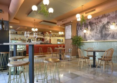 Rénovation du restaurant Doña Encarna par FABI, la fabrique des bonnes idées | MisterWils, furniture for free souls.
