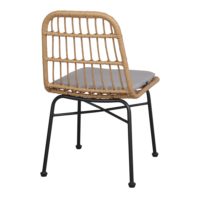 CHAISE EN ROTIN SYNTHÉTIQUE BRASSY style Scandinave | Trouvez-la chez MisterWils. Plus de 4000m² d'exposition. 4