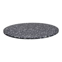 PLATEAU EN TERRAZZO NOIR NEGRONI | Trouvez-la chez MisterWils. Plus de 4000m² d'exposition. 4