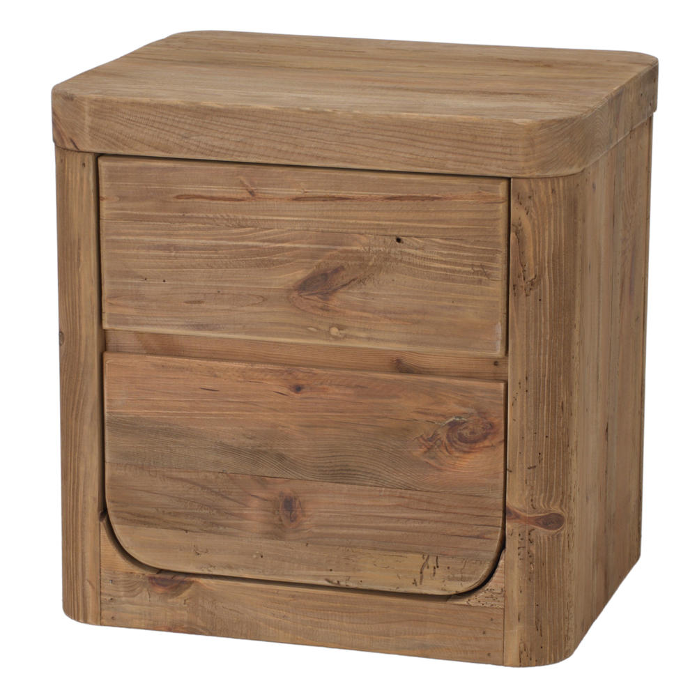TABLE DE NUIT LUMEN, style rustique