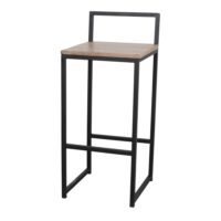 TABOURET HAUT EN MÉTAL ALAMEDA style Industriel | Trouvez-la chez MisterWils. Plus de 4000m² d'exposition. 1