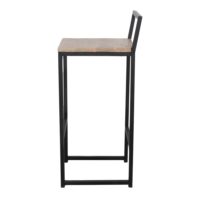 TABOURET HAUT EN MÉTAL ALAMEDA style Industriel | Trouvez-la chez MisterWils. Plus de 4000m² d'exposition. 3