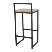 TABOURET HAUT EN MÉTAL ALAMEDA style Industriel | Trouvez-la chez MisterWils. Plus de 4000m² d'exposition. 4