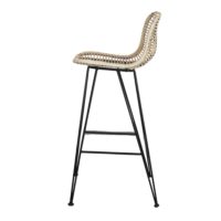 TABOURET EN ROTIN DAISY style scandinave | Trouvez-la chez MisterWils. Plus de 4000m² d'exposition. 10