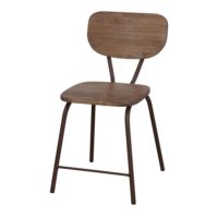 CHAISE EN BOIS KITCHEN de style industriel | Trouvez-la chez MisterWils. Plus de 4000m² d'exposition.8