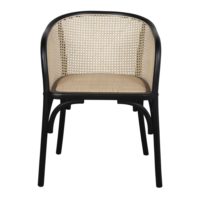 CHAISE EN BOIS TRENDY avec assise en fibres naturelles | Trouvez-la chez MisterWils. Plus de 4000m² d'exposition 2