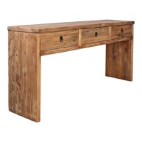 CONSOLE EN BOIS MIRIAM style Rustique. | Trouvez-la chez MisterWils. Plus de 4000m² d'exposition. Buffets, étagères, luminaires, tables...2