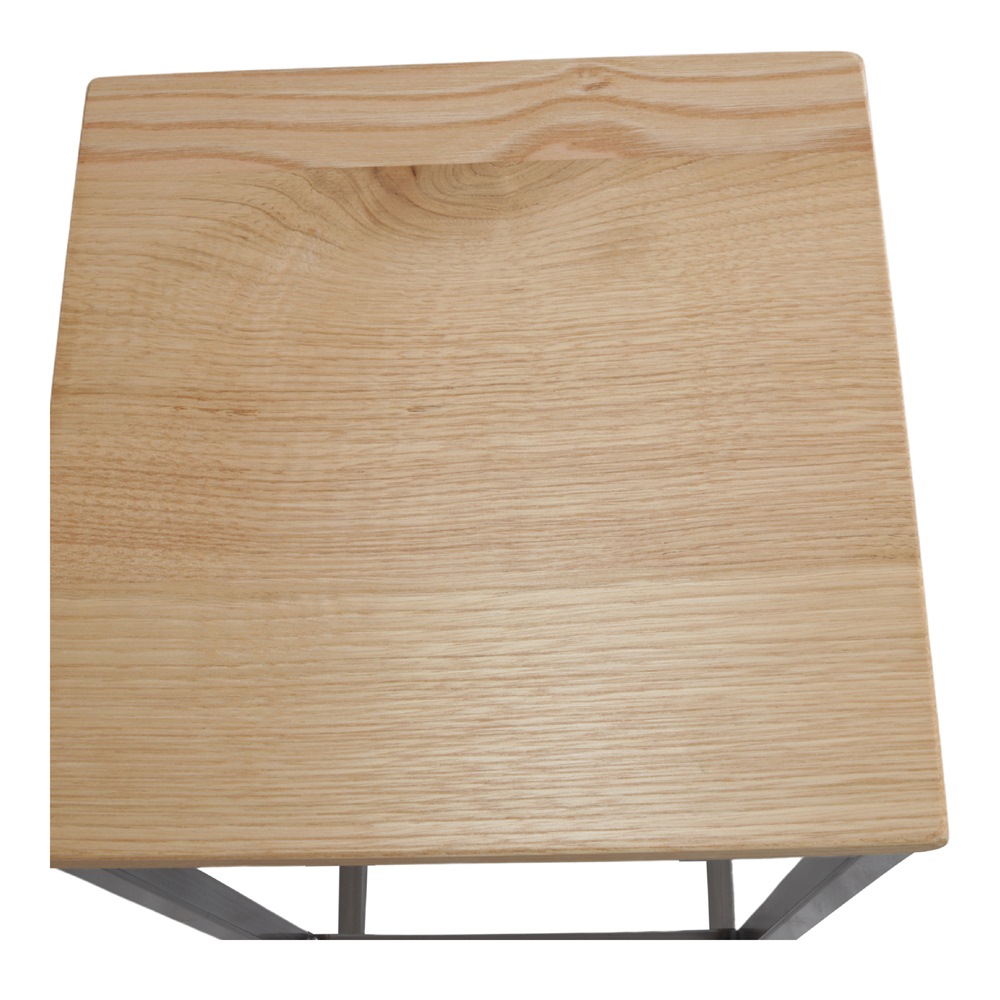 TABURETE ALTO DE METAL TOWN estilo Industrial. Encuéntralo en MisterWils. Más de 4000m² de exposición y almacén. barniz 4