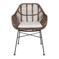 CHAISE EN ROTIN SILVIO de style Exotique | Trouvez-la chez MisterWils. Plus de 4000m² d'exposition. 2