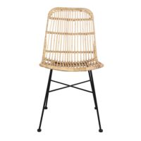 CHAISE EN ROTIN MARESCA de style Scandinave. Trouvez-le chez Mister Wils. Plus de 4000m² d'exposition.3