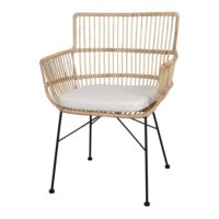 CHAISE EN ROTIN NASSAU de style Exotique | Trouvez-la chez MisterWils. Plus de 4000m² d'exposition 1