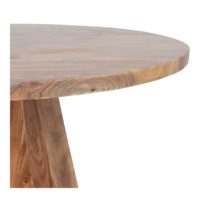 TABLE DE SALLE À MANGER EN BOIS SASKIA style Japandi | Trouvez-la chez MisterWils. Plus de 4000m² d'exposition. 2