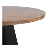 TABLE DE SALLE À MANGER EN BOIS SASKIA style Japandi | Trouvez-la chez MisterWils. Plus de 4000m² d'exposition. 4