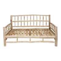 BANC EN BOIS AVEC COUSSINS PANIOL style rustique | Trouvez-la chez MisterWils. Plus de 4000m² d'exposition. 6