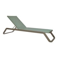 CHAISE LONGUE empilable en aluminium laqué | Trouvez-la chez MisterWils. Plus de 4000m² d'exposition. 5