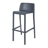 TABOURET HAUT D'EXTÉRIEUR ETIZ style contemporain | Trouvez-la chez MisterWils. Plus de 4000m² d'exposition. 1