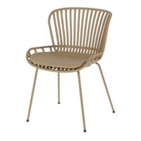 CHAISE D'EXTÉRIEUR MALIKA style contemporain | Trouvez-la chez MisterWils. Plus de 4000m² d'exposition. 1