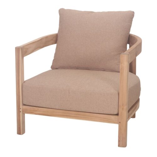 SILLÓN DE MADERA SIMONETTA estilo Mediterráneo