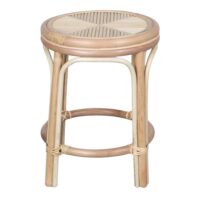 TABOURET BAS EN ROTIN SUMMER, style Méditerranéen | Trouvez-la chez MisterWils. Plus de 4000m² d'exposition. 2