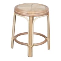 TABOURET BAS EN ROTIN SUMMER, style Méditerranéen | Trouvez-la chez MisterWils. Plus de 4000m² d'exposition. 3
