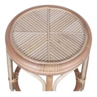TABOURET BAS EN ROTIN SUMMER, style Méditerranéen | Trouvez-la chez MisterWils. Plus de 4000m² d'exposition. 4