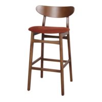 TABOURET HAUT EN BOIS HOLLAND style contemporain | Trouvez-la chez MisterWils. Plus de 4000m² d'exposition. 1