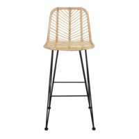 TABOURET DE CUISINE EN ROTIN MEDEA style nordique | Trouvez-la chez MisterWils. Plus de 4000m² d'exposition. 2