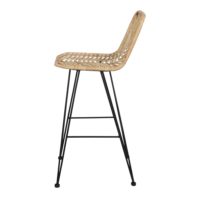 TABOURET DE CUISINE EN ROTIN MEDEA style nordique | Trouvez-la chez MisterWils. Plus de 4000m² d'exposition. 3