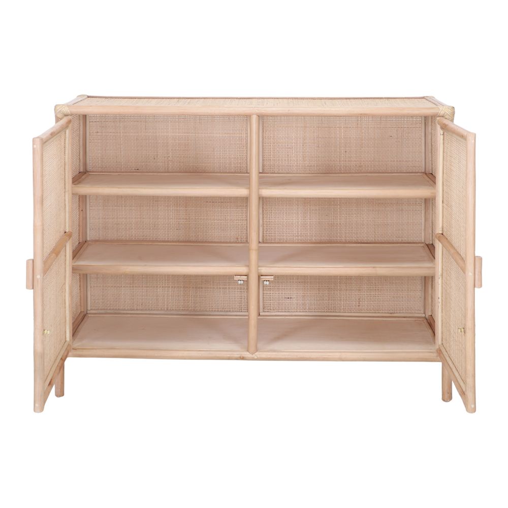 APARADOR DE RATÁN BASTIAN estilo Japandi 5