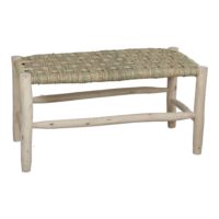 BANC EN BOIS ET EN FIBRES NATURELLES TECILEN | Trouvez-la chez MisterWils. Plus de 4000m² d'exposition. 2