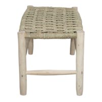 BANC EN BOIS ET EN FIBRES NATURELLES TECILEN | Trouvez-la chez MisterWils. Plus de 4000m² d'exposition.