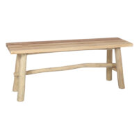 Banc en bois JANORY de style rustique vintage | Trouvez-le chez Mister Wils. Plus de 4000m² d'exposition. 2