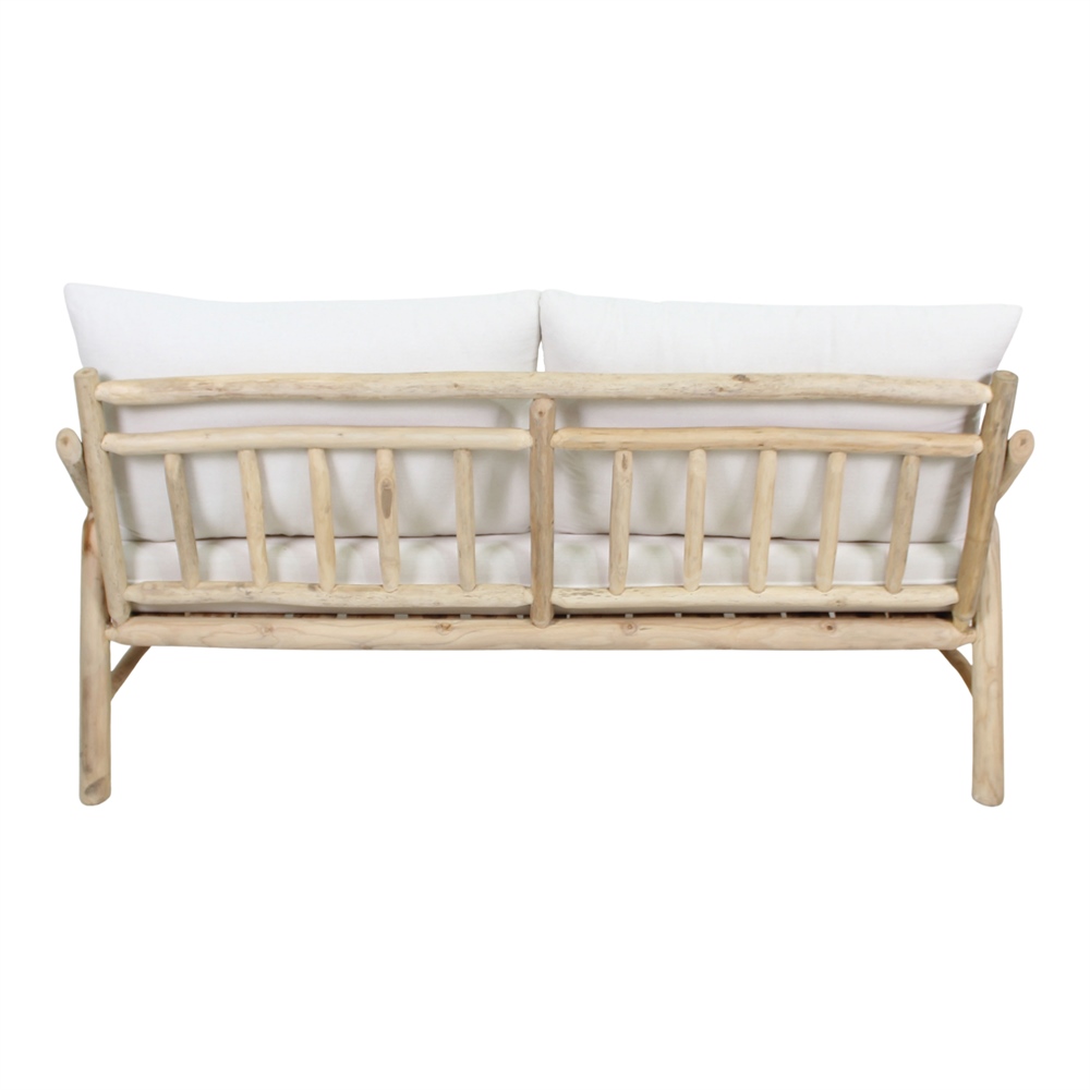 BANCO DE MADERA CON COJINES THAOLY 3pl trasera