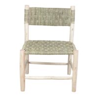 CHAISE EN BOIS ET CORDE BAYONA de style rustique | Trouvez-la chez MisterWils. Plus de 4000m² d'exposition. 4