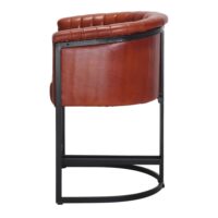 CHAISE EN CUIR STRIKE style industriel/vintage | Trouvez-la chez MisterWils. Plus de 4000m² d'exposition. 3
