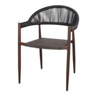 CHAISE EN CORDE TRUMAN style scandinave contemporain | Trouvez-la chez MisterWils. Plus de 4000m² d'exposition. 1