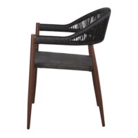CHAISE EN CORDE TRUMAN style scandinave contemporain | Trouvez-la chez MisterWils. Plus de 4000m² d'exposition. 3