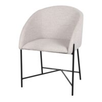 CHAISE TAPISSÉE PETUNIA style Contemporain | Trouvez-la chez MisterWils. Plus de 4000m² d'exposition. Buffets, étagères, luminaires 13