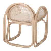 FAUTEUIL EN ROTIN NATUREL NAMARA, style Méditerranéen | Trouvez-la chez MisterWils. Plus de 4000m² d'exposition. 4