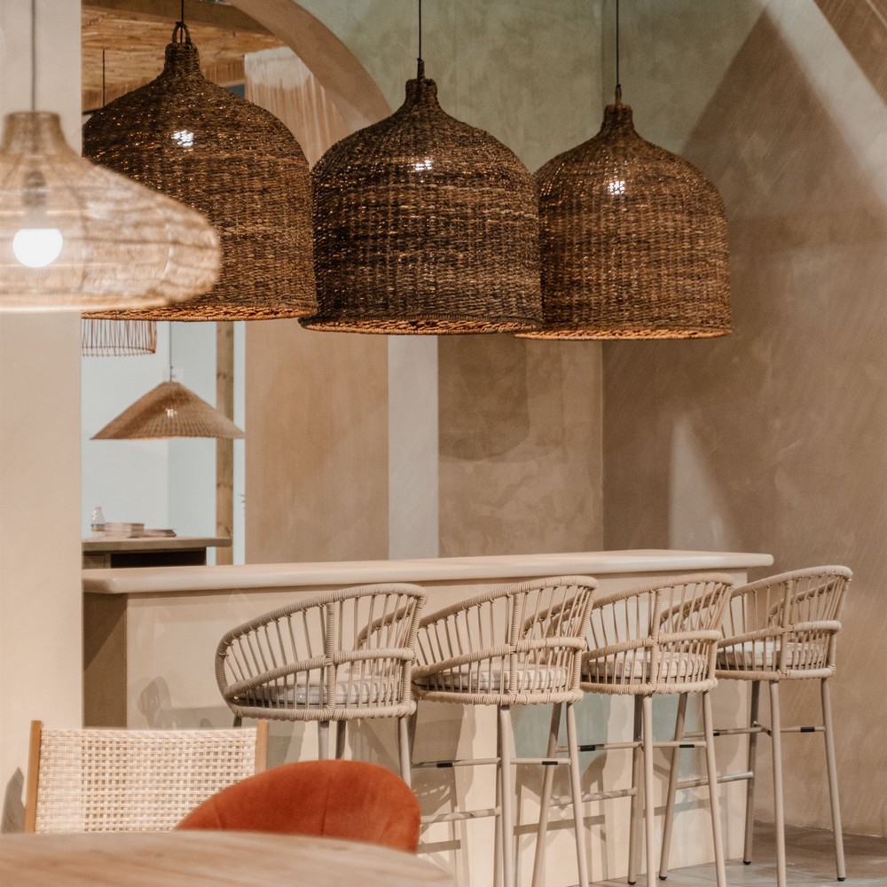 PANTALLA DE HOJAS DE BANANO MALASIA 2 Sesion Fotos Salón Habitat 2024