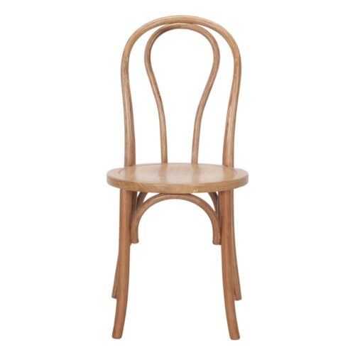 SILLA DE MADERA CURVES ROBLE estilo Bistró. 2